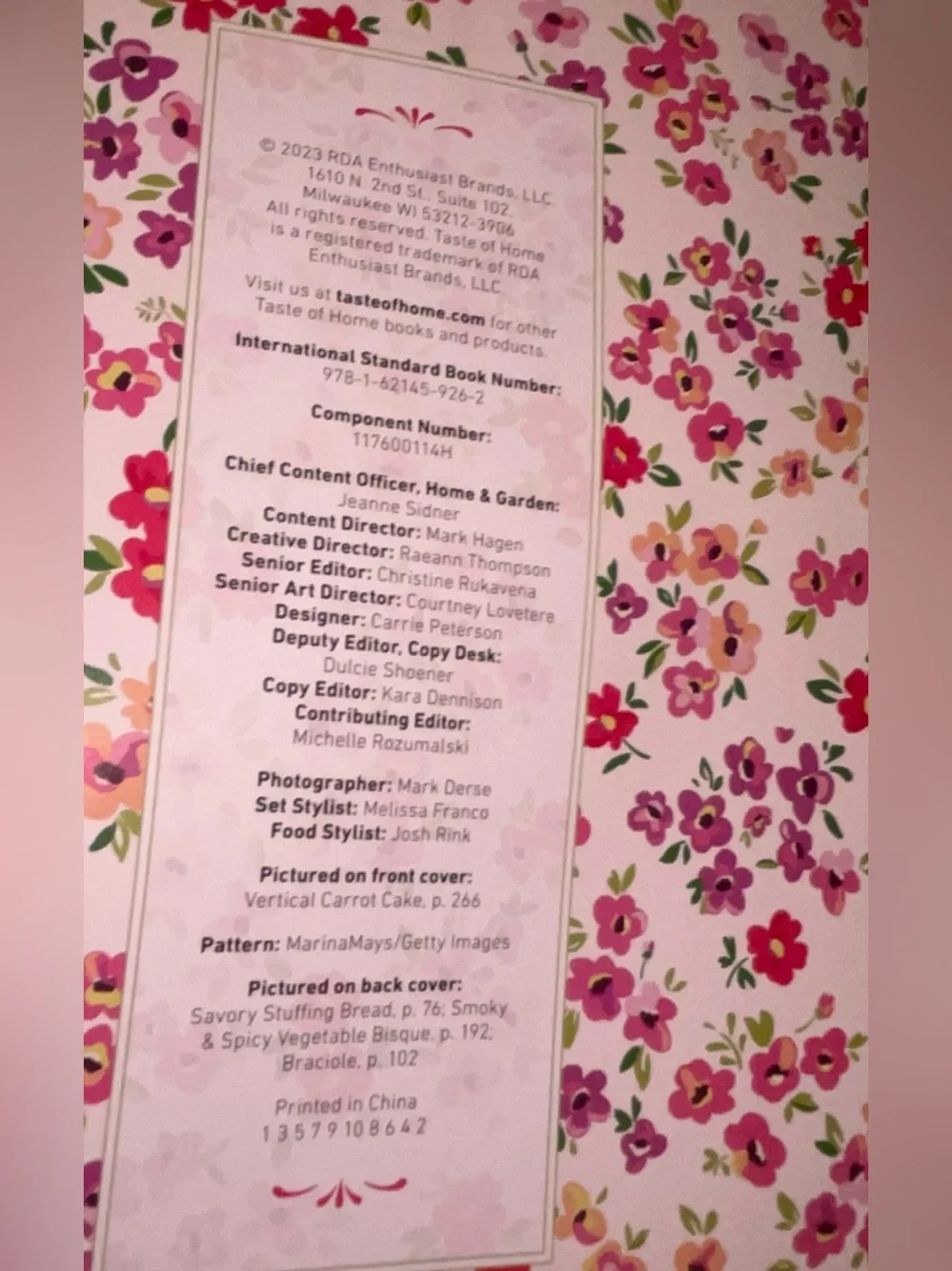 Taste of Home Grandma’s Favorites Cookbook Stack